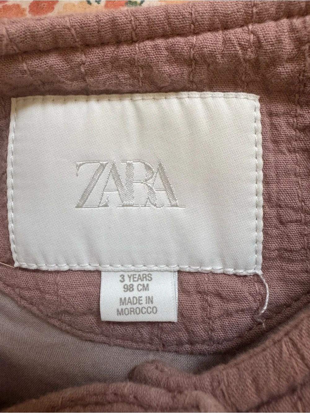 Zara quilted kids
